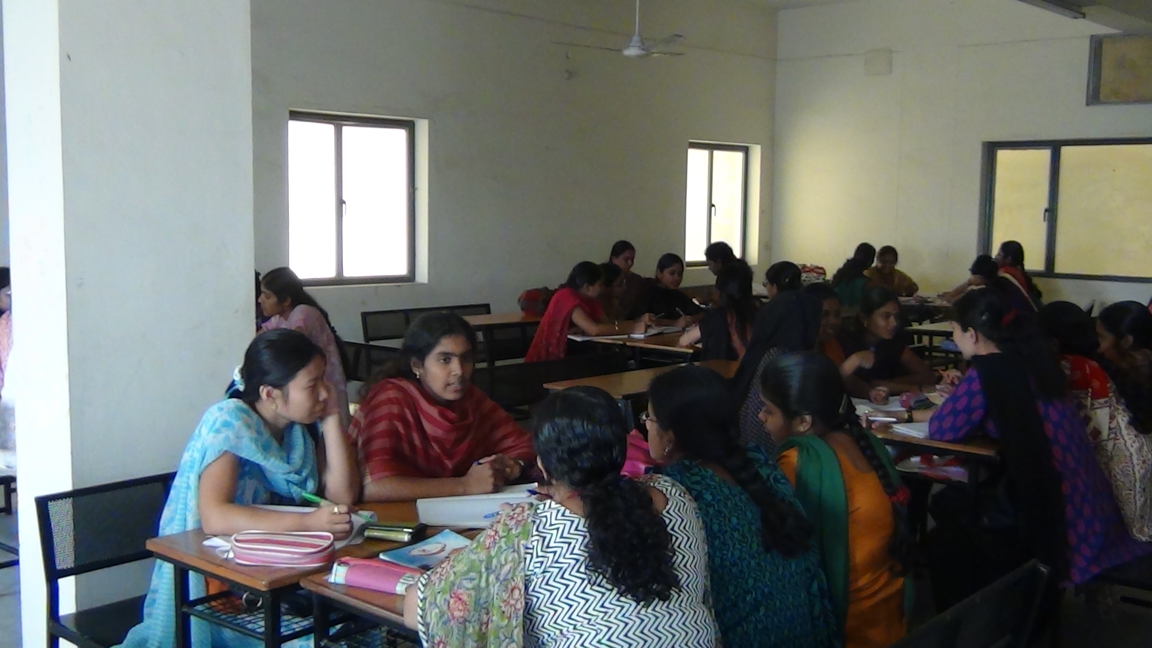Teamwork at a Workshop on Learning Disability, 2013